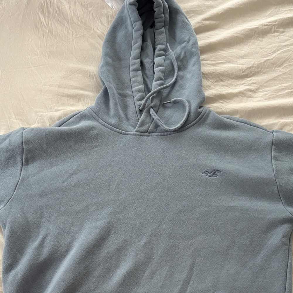 Hollister blue Hoodie with Logo